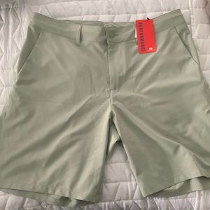 The Normal Brand Hybrid Shorts in Sage